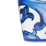 Blu Mediterraneo Mug Fiore/Foglie