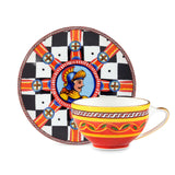 Carretto Siciliano Coffee Cup And Saucer Cavaliere