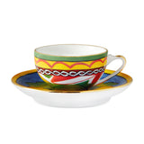 Carretto Siciliano Coffee Cup And Saucer Limoni