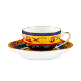 Carretto French Press 350 ml and Carretto Siciliano Coffee Cup And Saucer - Set For 2