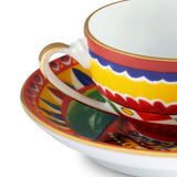 Carretto Siciliano Coffee Cup And Saucer Regina