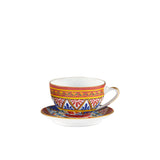 Carretto Siciliano Teacup and Saucer