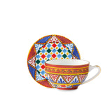 Carretto Siciliano Teacup and Saucer