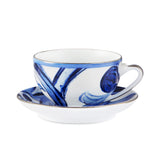 Blu Mediterraneo Teacup And Saucer Blue