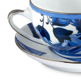 Blu Mediterraneo Teacup And Saucer Fiore