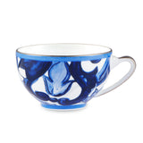 Blu Mediterraneo Teacup And Saucer Foglie