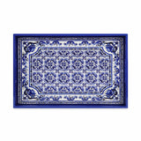 Blu Mediterraneo Wooden Rectangle Tray