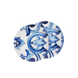 Blu Mediterraneo Set of 2 Bread Plates Fiore