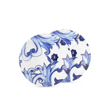 Blu Mediterraneo Set of 2 Bread Plates Fiore Piccolo