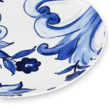 Blu Mediterraneo Set of 2 Bread Plates Fiore Piccolo