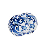 Blu Mediterraneo Set of 2 Bread Plates Fiore/Foglie