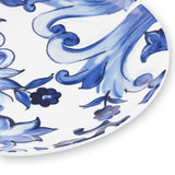 Blu Mediterraneo Set of 2 Fruit Plates Fiore Piccolo