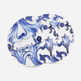 Blu Mediterraneo Set of 2 Fruit Plates Fiore Piccolo