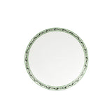 Maiolica Verde Set of 2 Dessert Plates with Green Border - 19 cm