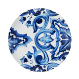 Blu Mediterraneo Set of 2 Dinner Plates Fiore