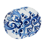 Blu Mediterraneo Set of 2 Dinner Plates Foglie