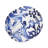 Blu Mediterraneo Set of 2 Dinner Plates Fiore Piccolo