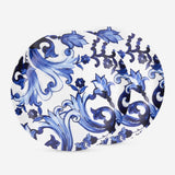 Blu Mediterraneo Set of 2 Dinner Plates Fiore Piccolo