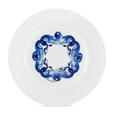 Blu Mediterraneo Set of 2 Dinner Plates Fiore/Foglie