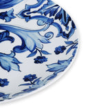 Blu Mediterraneo Set of 2 Dinner Plates Fiore/Foglie