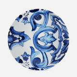 Blu Mediterraneo Set of 2 Soup Plates Fiore