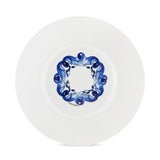 Blu Mediterraneo Set of 2 Soup Plates Foglie