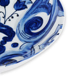 Blu Mediterraneo Set of 2 Soup Plates Foglie