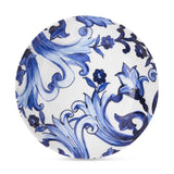 Blu Mediterraneo Set of 2 Soup Plates Fiore Piccolo