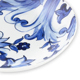 Blu Mediterraneo Set of 2 Soup Plates Fiore Piccolo