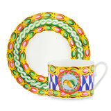 Carretto Siciliano Teacup And Saucer Limoni