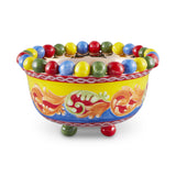 Large Trinket Bowl With Colored Balls