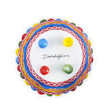 Large Trinket Bowl With Colored Balls