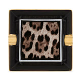 Leopardo Ashtray 10x10 cm