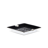 Zebra Ashtray 18 x 18 cm