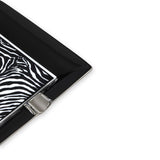 Zebra Ashtray 18 x 18 cm