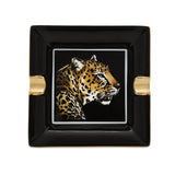 Leopardo Ashtray 18x18 cm