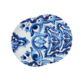 Blu Mediterraneo Set of 2 Dinner Plates Fiore