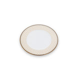 Antler Trellis Ivory & Gold Bread & Butter Plate 6"
