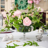 Jasmine Footed Rose Bowl & Wire