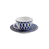 Bleus d'Ailleurs Tea Cup and Saucer