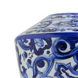 Blu Mediterraneo Large Amphora Vase