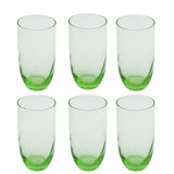 Tumbler Tall Light Green 14 Cm - Set of 6