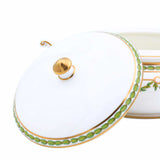 Green Garland Covered Dish
