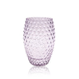 Egg Vase Lilac Hobnail 23Cm