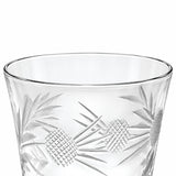 Flower of Scotland Large Crystal Tumbler - 260 ml
