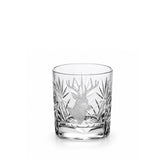 Kintyre Stag Hand-Cut Crystal Whisky Tumbler - 260 ml