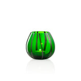 String Candle Holder Small - Blueberry Green Pine