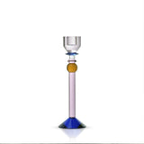 Rosalin Hand Cut Crystal Candle Holder
