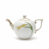 Yellow Tulip Tea Pot Hand Painted 24K Gold Accents - 1.2L