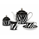 Zebra 15 Pc Tea Set for 6